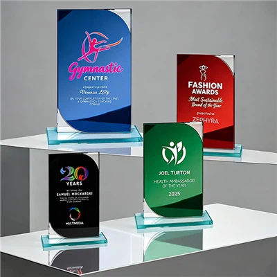 Premios espejo de cristal